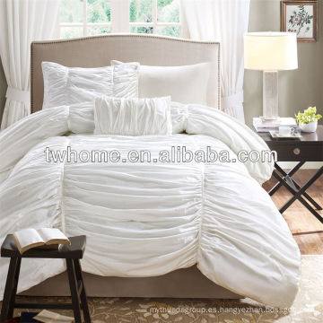 Madison Park Delancey edredón de edredón multi piezas edredón blanco conjunto de ropa de cama